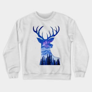 Blue winter Crewneck Sweatshirt